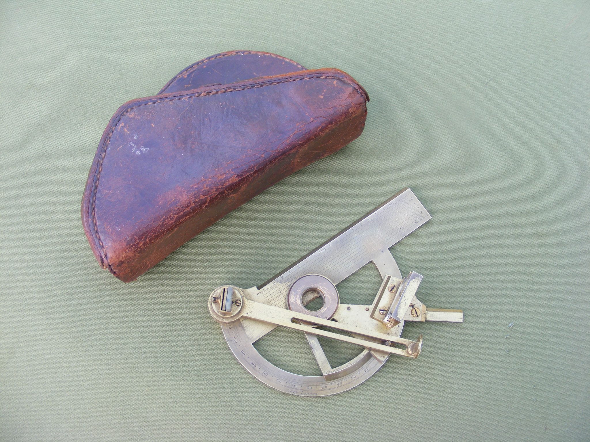 DOUGLAS REFLECTING PROTRACTOR BY CARY