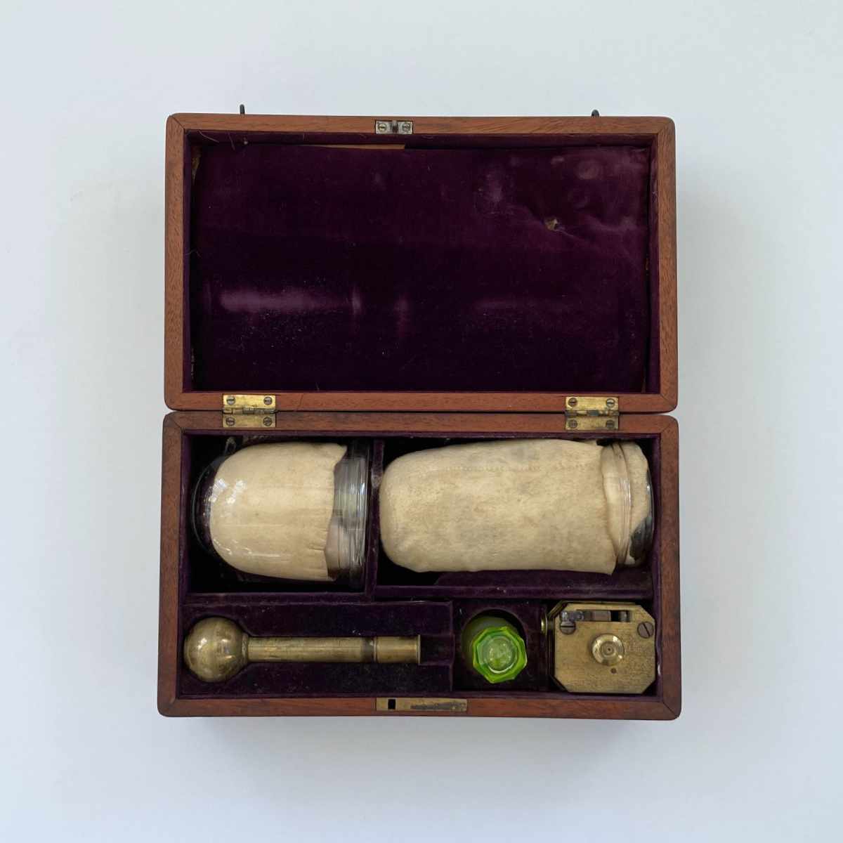 Regency Period Medical Cupping Set by John Millikin of 301 The Strand, London